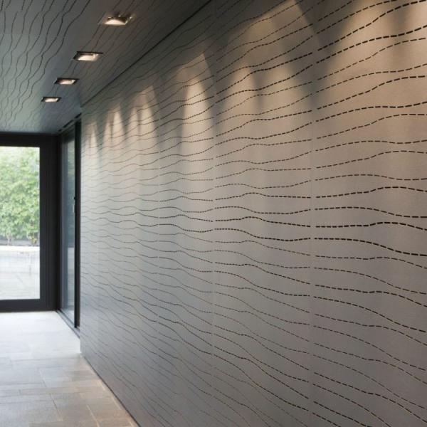 OEM Painéis acústicos de arte de baixa emissão absorventes de som Materiais sustentáveis