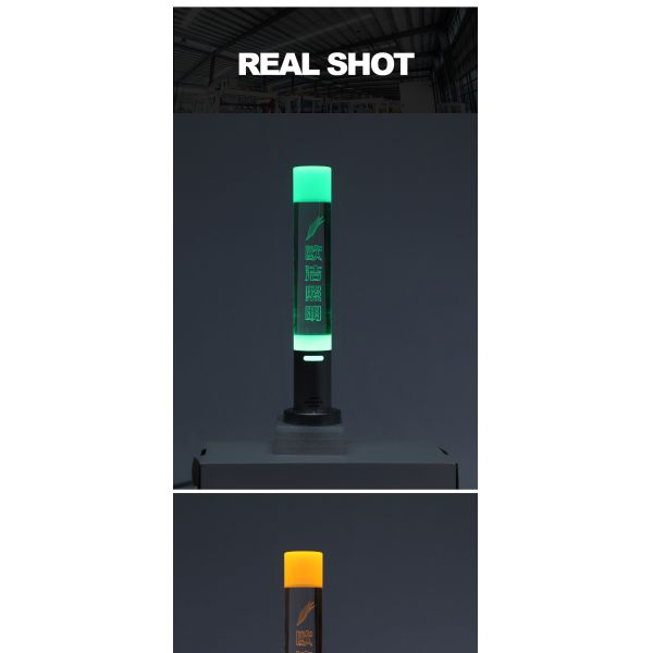 Tour de signalisation de la machine à cristaux LED, tour lumineuse, efficacité lumineuse 80 Lm/W, alliage d'aluminium