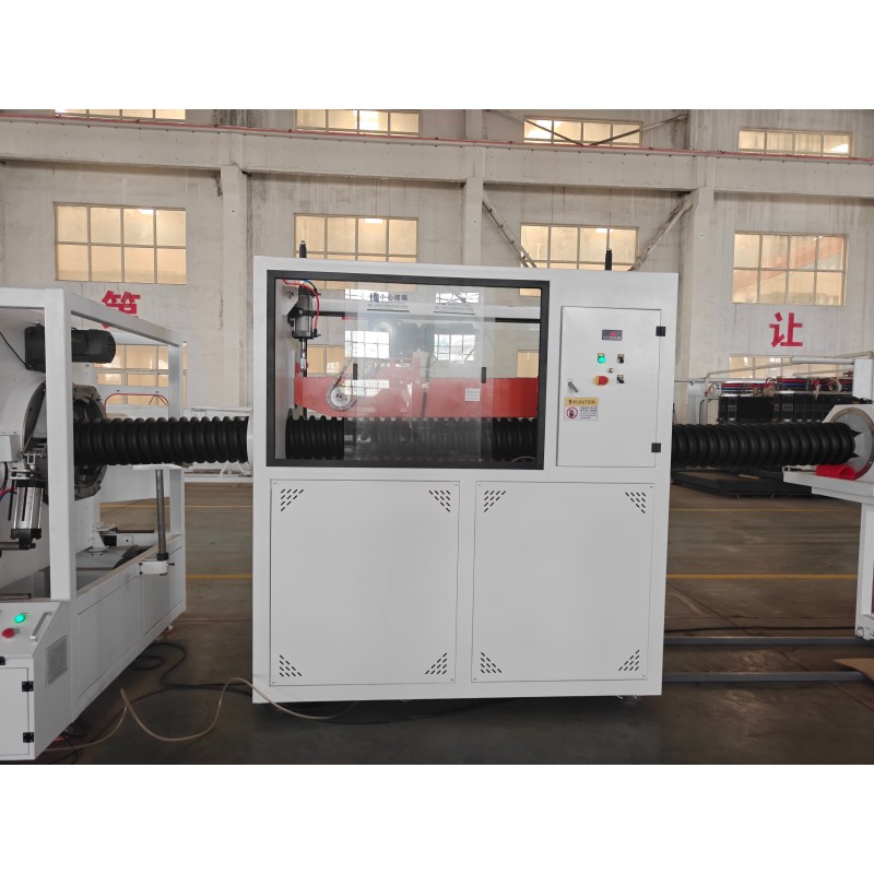 High Speed single wall corrugated pipe extrusion line extruder capacity 250 to 1000kg per hour engineered for plastic pipe manufacturing