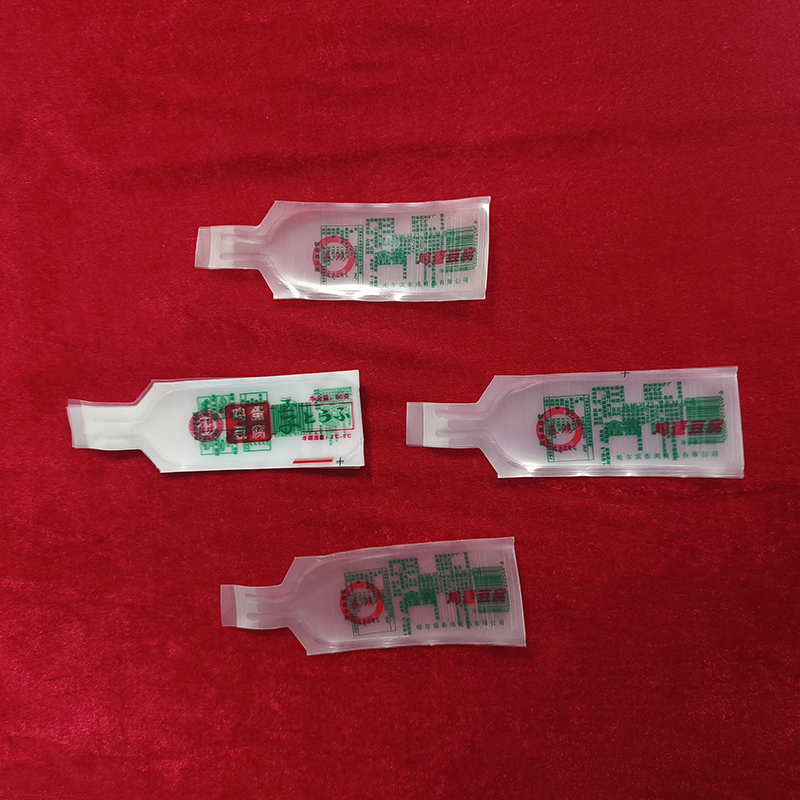 Ambient Shelf Stable PE Tofu Tube Bag 90g 140g Egg Tofu Package