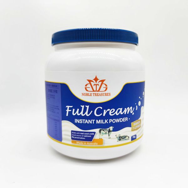 400g 680g 1kg Empty Milk Powder Jar Protein Powder Packaging PET Plastic Jars With Lids