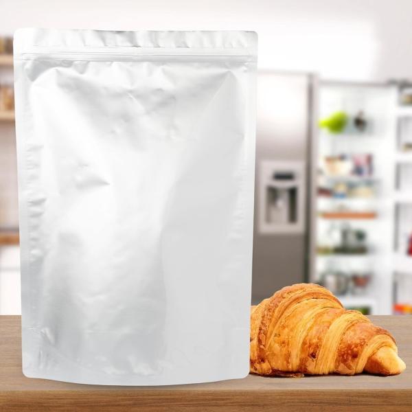 Resealable Smell Proof Aluminum Foil Heavy Duty Mylar Bags Food Storage Bags Mylar 5 Mil Thick Large Mylar Bags