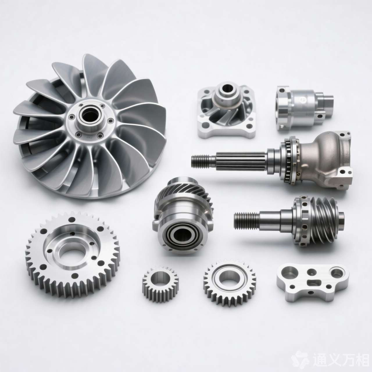 Precision Five-axis CNC Machining Titanium Alloy Parts Stainless Steel Industrial Equipment Drill & Broach Materials