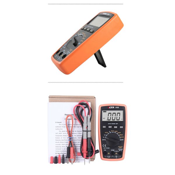Small Type VICTOR Digital Multimeter Resistance Capacitance Frequency Temperature