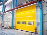 Easy Installation Industrial Rapid Door Customizable Color Aluminum Alloy Material