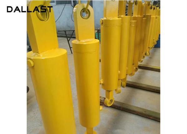 Single Piston Type Hydraulic Cylinder OEM Chrome Small Bore Hollow