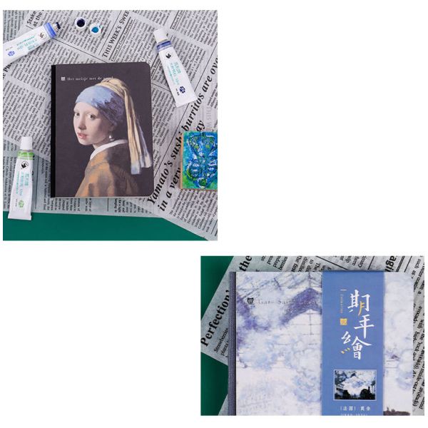 Ретро Ван Гог Масляная живопись Записка художественная литературная записка для продвижения бизнеса