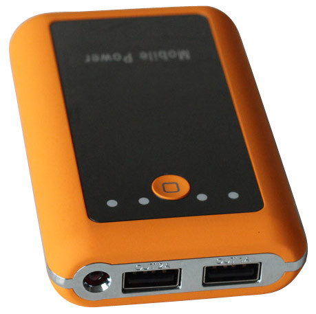 6600mAh Green / Golden / Silver / Black USB Power Packs for IPhone Charger