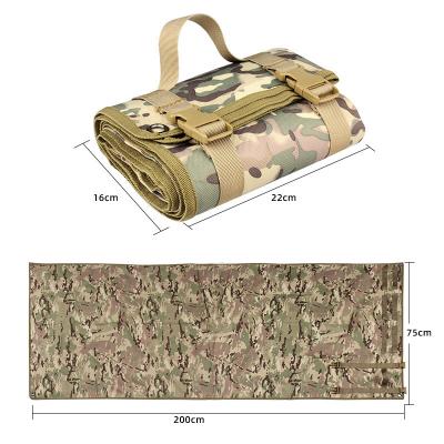 Durable 900D wholesale Outdoor Shooting Mat with molle gear in stock for Hiking Biking Running Walking and Climbing
