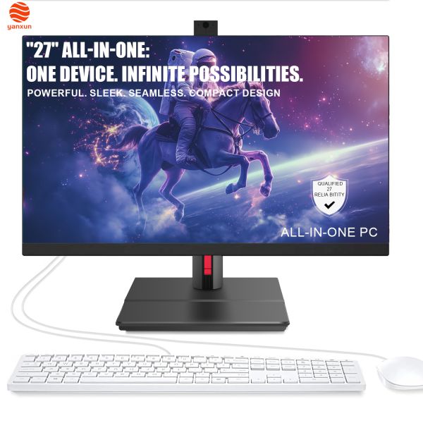 27 inch 16 9 Aspect Ratio Gaming Monitor 4K 144Hz IPS Display Ultimate Solution for Gaming Productivity in One Sleek Hub