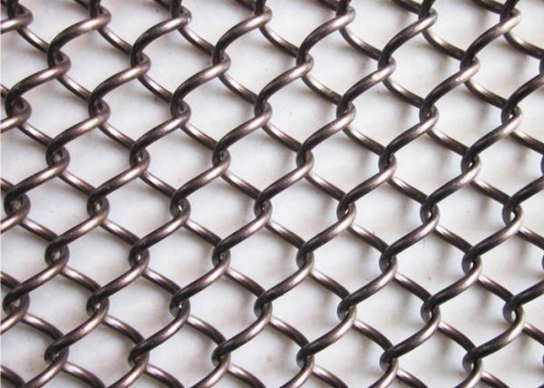 Classical Aluminum Chain Curtain , Fly Screen Chain Curtain For Indoor Decoration