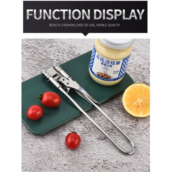 Custom Size Household Metal and Plastic Bottle Opener with Non-Slip Grip Twist Cap Openers