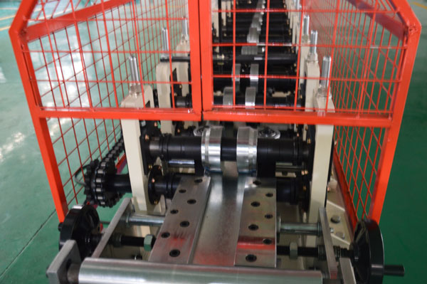 0.27-1mm Galvanized Steel Stud Roll Forming Machine With PLC Control