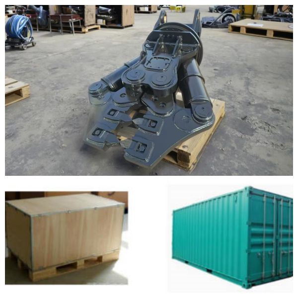 Cisaille hydraulique pour excavatrice à double vérin à contrôle précis pour l'industrie de la démolition