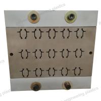 Componentes de molde de plástico Molas de moldagem de plástico usadas na máquina de extrusão de barra de ruptura térmica de poliamida