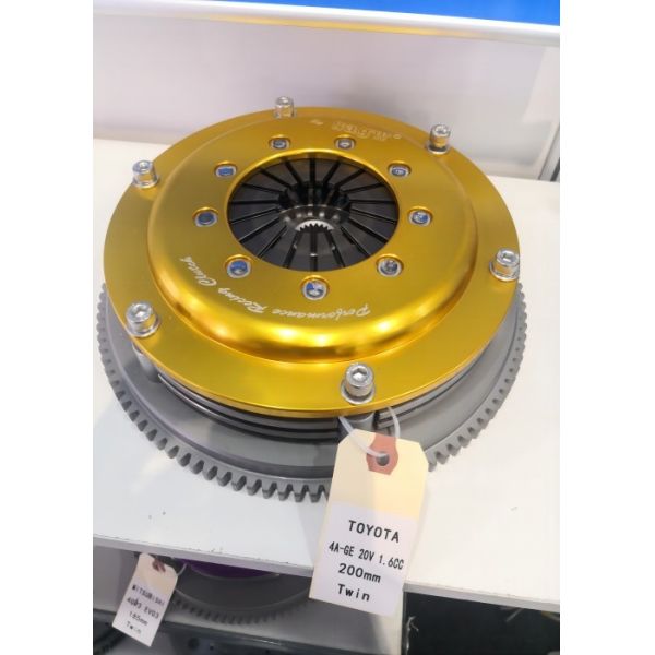 Twin Disc Racing Clutch Kits Fit Toyota 4A-GE 20V 1.6CC 200mm Friction Plate