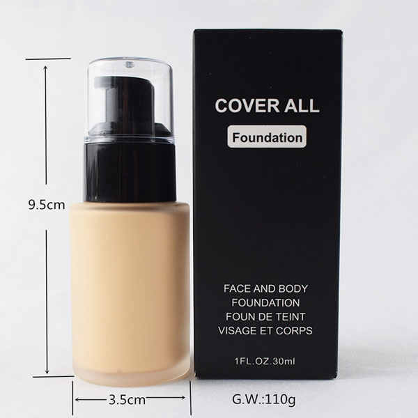 Cruelty Free Private Label Beauty Waterproof Liquid Foundation