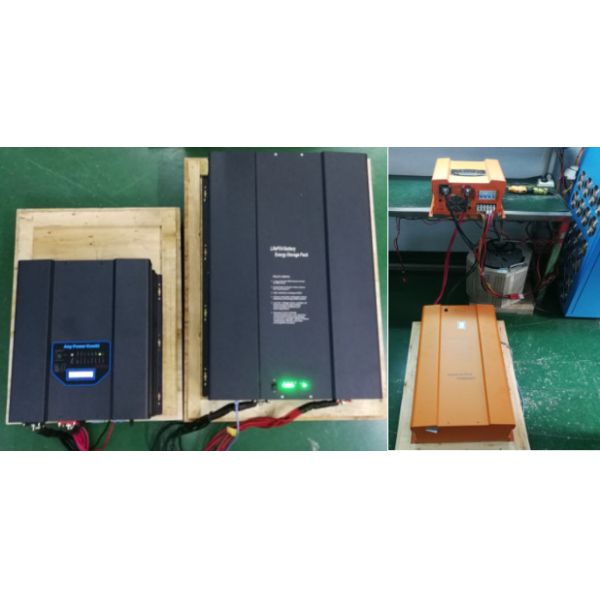 Инвертор 7.68КВХ солнечной энергии управлением ПК системы накопления энергии электричества домочадца