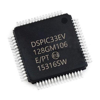 Microcontrolador do MICROCHIP DSPIC33EV128GM106-E-PT TQFP64 MCU