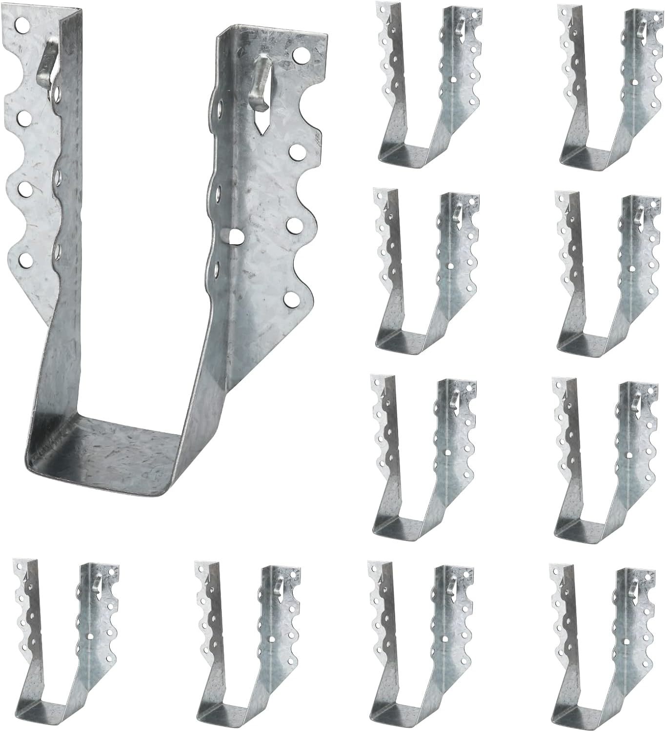 Metal Face Mount Joist Hangers, Lu26 Joist Hanger Galvanized, Hurricane Ties for Rafter
