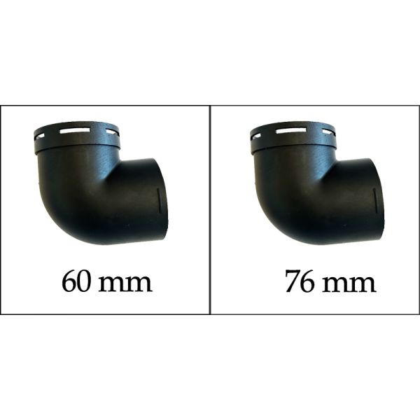 60mm  76mm Elbow Outlet Connector Air Ducting Pipe Air Parking Heater Kits