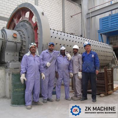 Customized Dry Type Ball Mill Grinder Solution With Supply All Using Life Spare Parts