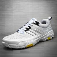 Sapatos de golfe personalizados resistentes ao desgaste Proteção para os pés Couro de microfibra