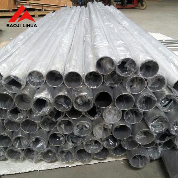 Tubes creuses de titane rondes polies à dureté HV200