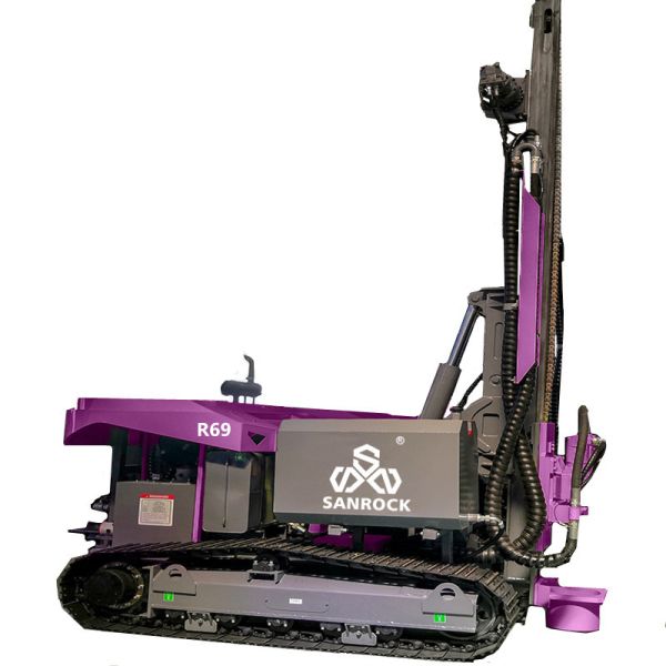 Solar Pile Driver Machine Photovoltaic Hydraulic Pile Drilling Rig Ground Screw Pile Driver