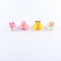3.5'' Custom Logo 20 Types of Rubber Duck Toy Floating Sound Squeaky Bath Toys for Kids Gifts
