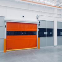 Sécurité élevée Sécurité portes à rouleaux rapides personnalisées Promotion rapide Tissu enroulé à l'épreuve du vent