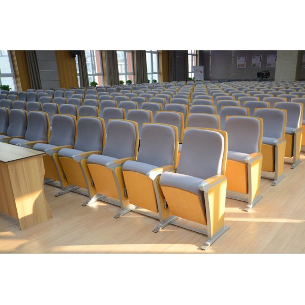 Os assentos do cinema da noz espumam cadeira do teatro da igreja da densidade