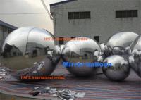 Decoración duplicada ejecución brillante popular de las luces del globo de la plata de la inflación para la demostración de Dior