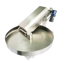 Máquina de revestimento a rendimento elevado da tabela giratória do pó do alcaçuz
