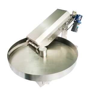 Rotary Automatic Powder Coating Machine Coconut Flakes Food Processing
