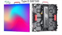 Le type l'écran de location extérieur 4500nits de D P2.976 LED le protecteur faisant le coin de la vitesse de régénération 3840Hz 4K