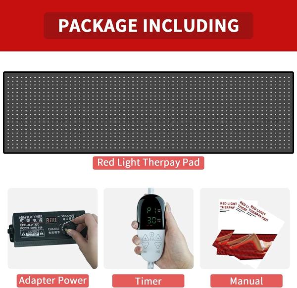 660nm 850nm Produto de Terapia de Luz Vermelha de Corpo Inteiro Manta de Sauna Para Yoga de Salão Spa