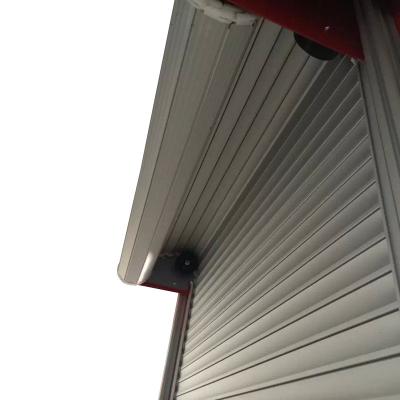 Comercial OEM Service Fire Fighting Truck Manual Rolling Sliding Aluminum Alloy Profile Auto Roll up Metal Garage Door