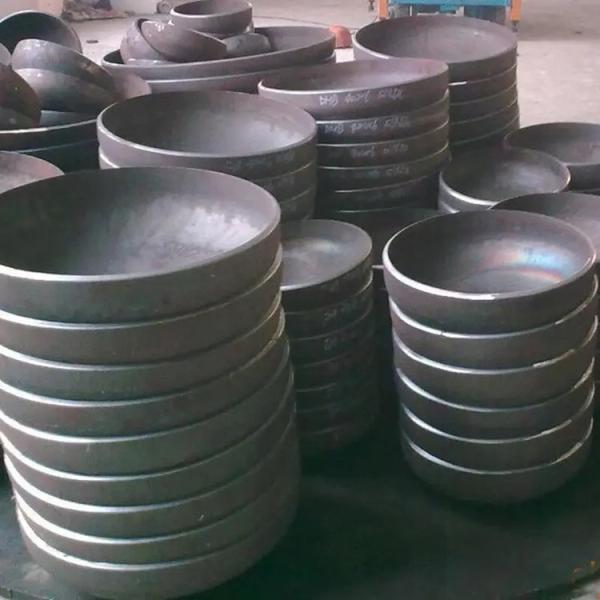 Preto do tampão de extremidade A234 do aço carbono de Astm Sch40 Sch80 solda de extremidade de 10 polegadas