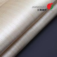 Tissu de fibre de verre traité thermiquement Satin tissé E Tissu de verre 0,6 mm d'épaisseur