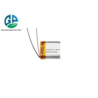 80mah 3,7 Volt Bateria de Lítio Polímero 302020