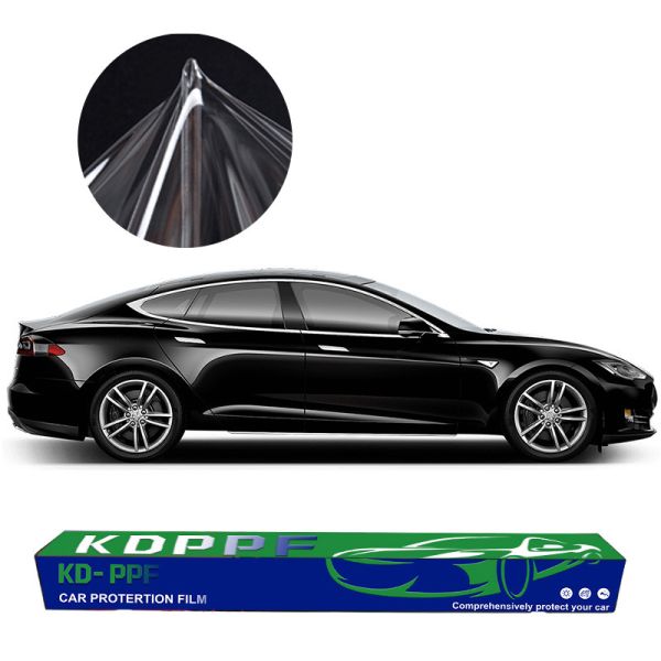 7.5 Mil Фильмы для автомобилей Тепловой ремонт Противоподразок Прозрачный TPU Автомобильный PPF