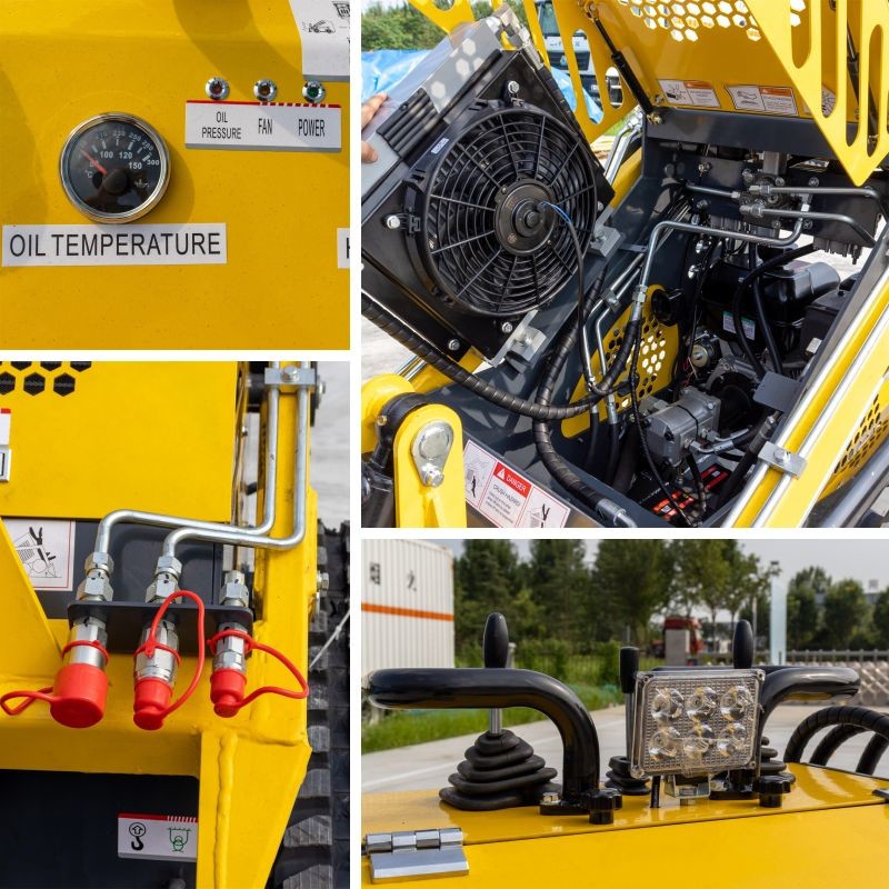 13.5hp мини-скад рулевой погрузчик 3000 рпм номинальная скорость 0,06 м3 емкость ведра