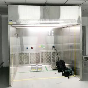 Powder Weighting Dispensing Booth With Pre-Filter Efficiency Of ≥85% And Hepa Filters Of 99.999% 0.3 Um