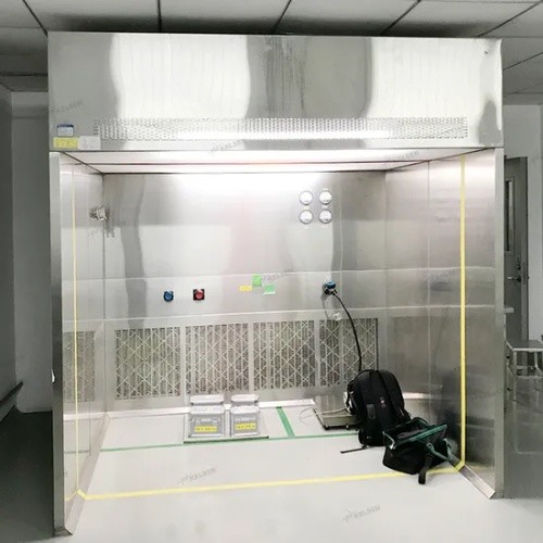 Powder Weighting Dispensing Booth With Pre-Filter Efficiency Of ≥85% And Hepa Filters Of 99.999% 0.3 Um