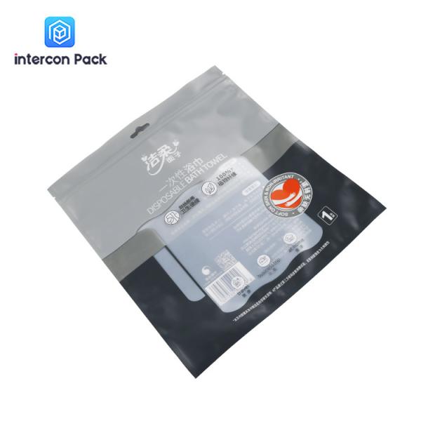11X8Inch Underwear, Towel Or Paper Towel Packaging Bag Polyester Packaging Bag Can Be Sealed Repeatedly