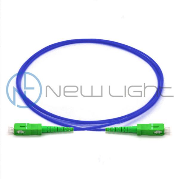 Simplex SC Armored APC Polishing Optical Fiber Patch Cord