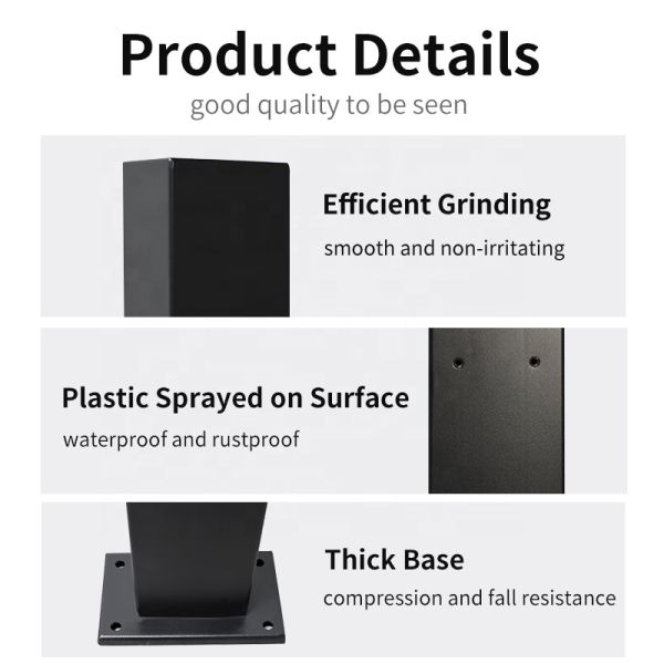 Steel Pillar Stand Column for EV Charger Easy Installation and Support Wholesal