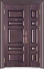 Luxury China Safety Steel Door Design, Entrance Metal Door Cheap Price High Quality-SC-04