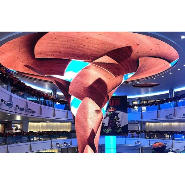 Flexible LED Display P2.5 P2.0 P1.86 P1.5 P1.25 for Creative Irregular Shape